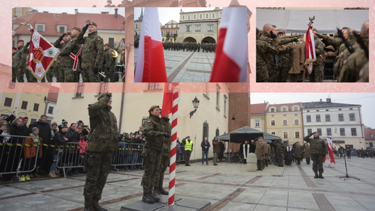 103 kolejnych ochotników wypowiedziało słowa roty przysięgi wojskowej