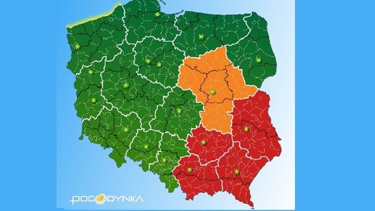 A jednak jest - kolejne ostrzeżenie meteorologiczne