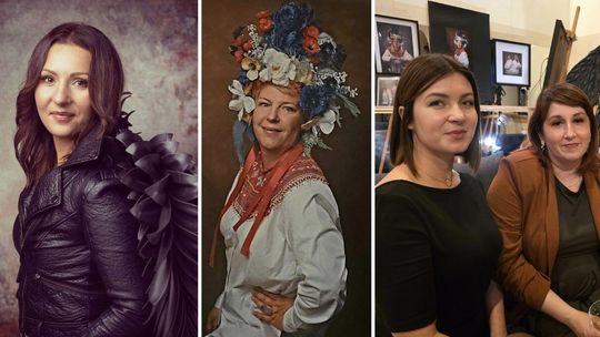 zdjęcie przedstawia portrety kobiet