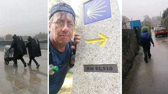Artur Grądalski przeszedł już 916 km. Gorliczanin blisko celu Camino