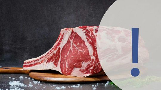 Zdjęcie przedstawia mięso wołowe