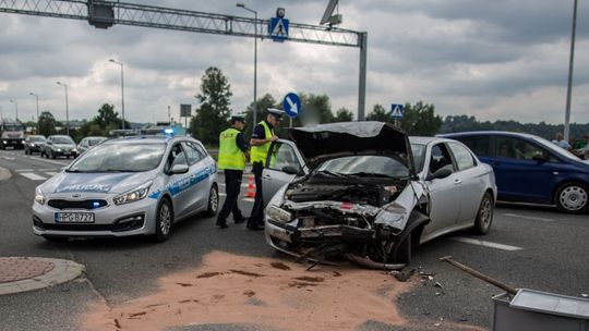 Biecz. Zderzenie dwóch pojazdów. W obu podróżowały dzieci.