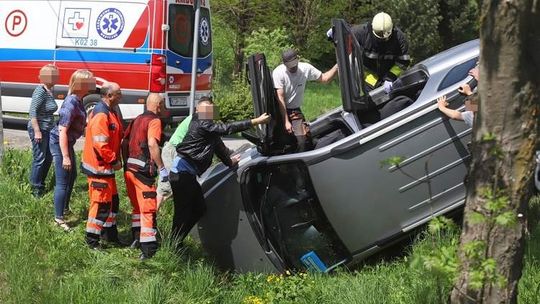 Bieśnik. Dachowanie pojazdu.