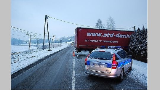 Było ślisko i nadal będzie bardzo ślisko