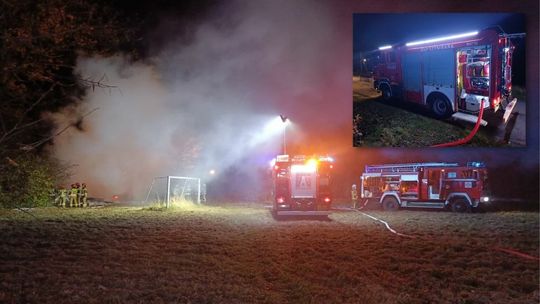 Bystra. Pożar budynku w centrum miejscowości