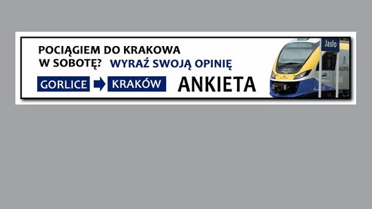 Chcesz jeździć pociągiem w soboty do Krakowa?