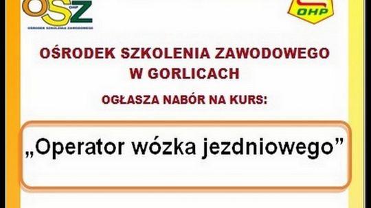 Chcesz uzyskać uprawnienia operatora wózka jezdniowego?