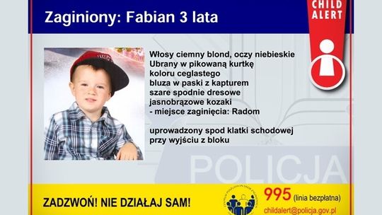 Child Alert dla Fabiana. Przedszkolaki bezpieczne?
