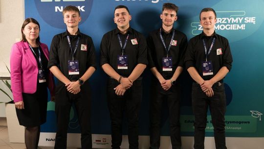 Chłopaki z gorlickiego Zespoł Szkół Technicznych zawojowali ogólnopolski konkurs [FOTO]