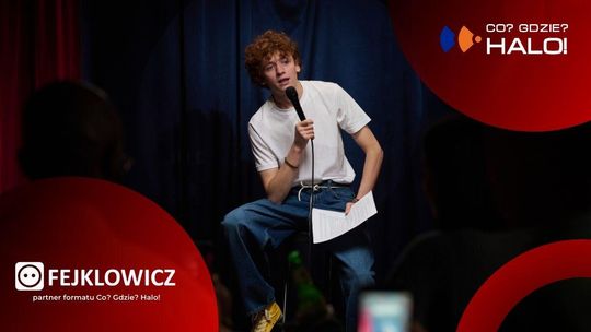 zdjęcie przedstawia chłopaka z mikrofonem