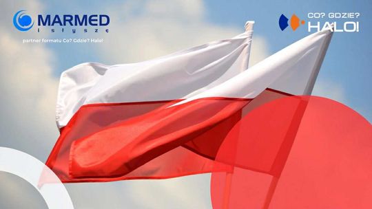 zdjęcie przedstawia flagę Polski