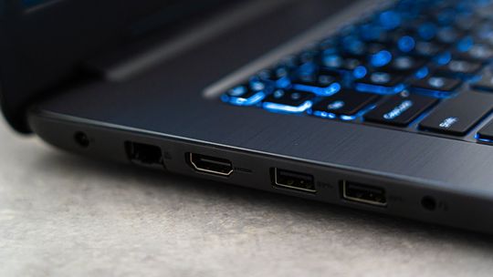Laptop i port USB