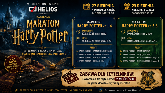 zapowiedz maratonu Harego Pottera