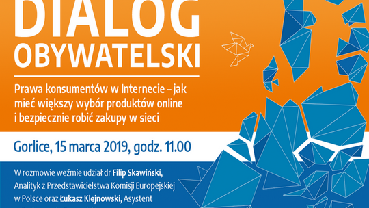 Dialog Obywatelski: Prawa konsumentów w Internecie – jak mieć większy wybór produktów online i bezpiecznie robić zakupy w sieci?