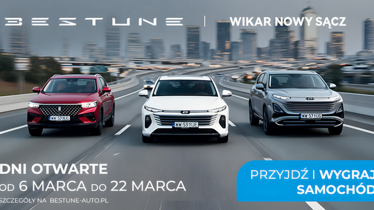 Dni Otwarte w Wikar z marką Bestune, która ogłasza konkurs z nagrodą główną – nowym Bestune T77! Dni Otwarte w Wikar z marką Bestune, która ogłasza konkurs z nagrodą główną – nowym Bestune T77!