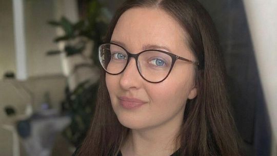 Zdjęcie przedstawia Dominikę Szczerbę