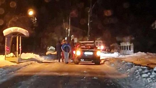 Droga do Bednarki nie przejezdna [FOTO]