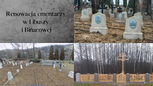 Dwa kolejne cmentarze wojenne już po renowacji