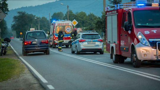 Dzikie zwierzę w starciu z maszyną. Oboje ucierpieli.