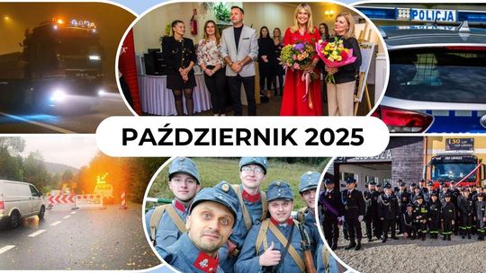 Dziś wspominamy wydarzenia października 2025. Podsumowanie 2025 roku na naszym portalu zdjęcie przedstawia twarze osób
