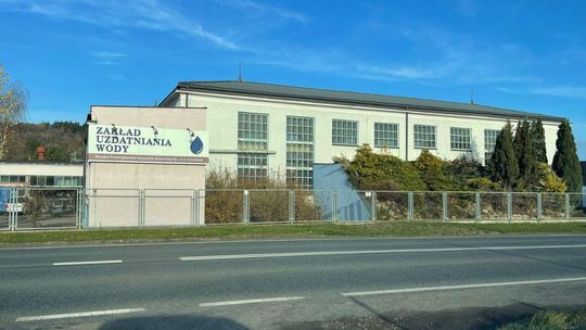 Zdjęcie przedstawia Zakłada Uzdatniania Wody.