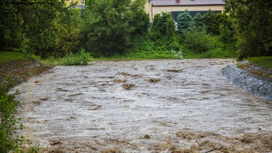 zdjęcie przedstawia nurt rzeki