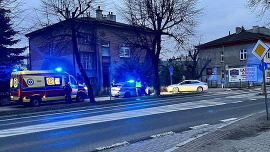 Gorlice. Kolizja na ul. Bieckiej [FOTO]
