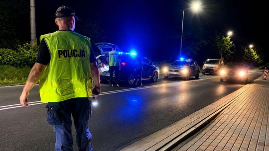 Zdjęcie przedstawia policjanta