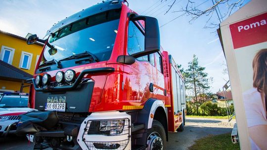 Gorlice. Pożar w zakładzie przy ul. Bieckiej