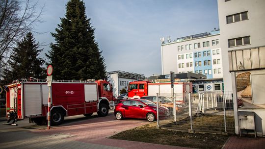 Gorlice. Strażacy działają w Szpitalnym Oddziale Ratunkowym