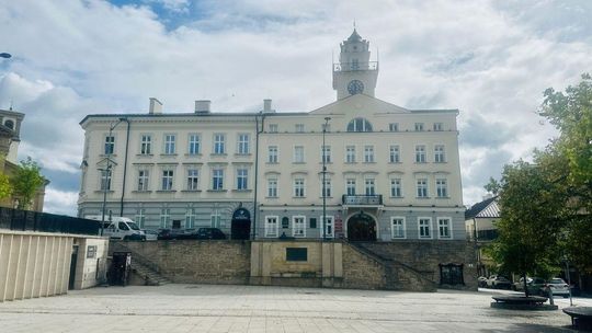 Zdjęcie przedstawia Ratusz w Gorlicach