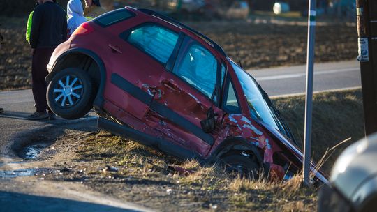Gorlice. Zderzenie pojazdów na ul. Zbożowej [FOTO]