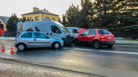 Gorlice. Zderzenie trzech pojazdów [AKTUALIZACJA]