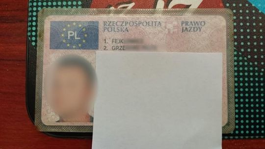 Zdjęcie przedstawia Blankiet prawa jazdy