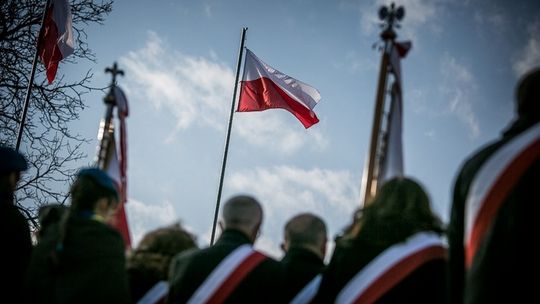 Gorliczanie, flagą podziękujmy za wolność