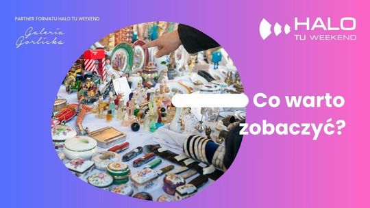 zdjęcie przedstawia plakat zapowiadający wydarzenia na weekend