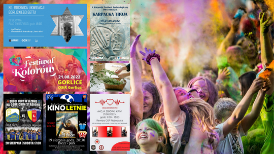 Halo – tu weekend! Festiwal archeologiczny, kino plenerowe i święto kolorów