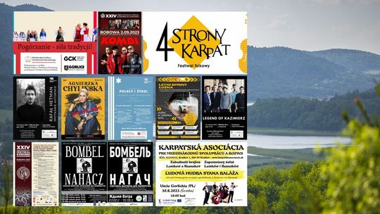 Halo tu weekend! 4 Strony Karapat, warsztaty, spektakle i Pannonica 2023