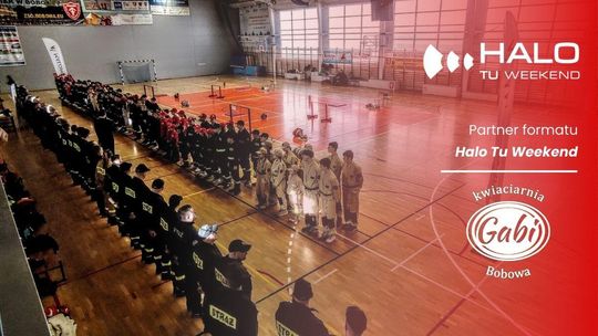 zdjęcie przedstawia plakat zapowiadający wydarzenia na weekend