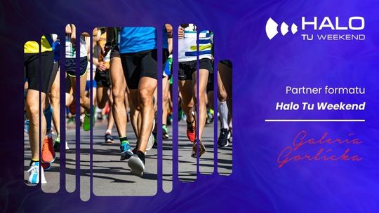 zdjęcie przedstawia plakat zapowiadający wydarzenia na weekend