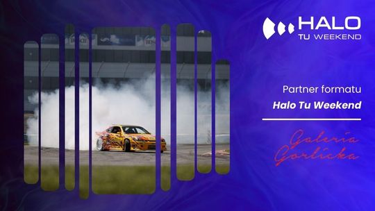 zdjęcie przedstawia plakat zapowiadający wydarzenia na weekend