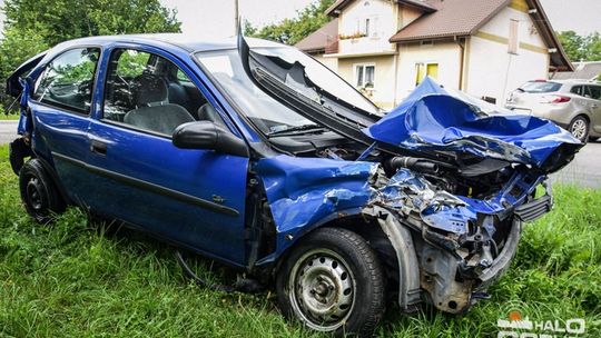 I znów zdarzenie na przejeździe kolejowym !