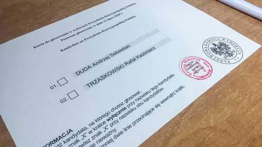 II tura wyborów prezydenckich. Frekwencja o godz. 12.00 w Gorlicach.