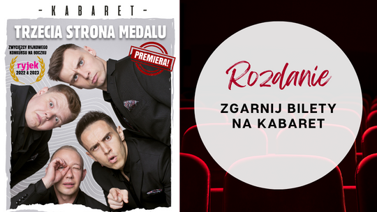 Grafika z rozdaniem na kabaret