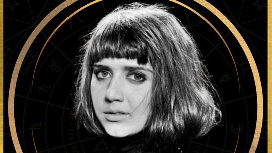 czarno-biały portret kobiety
