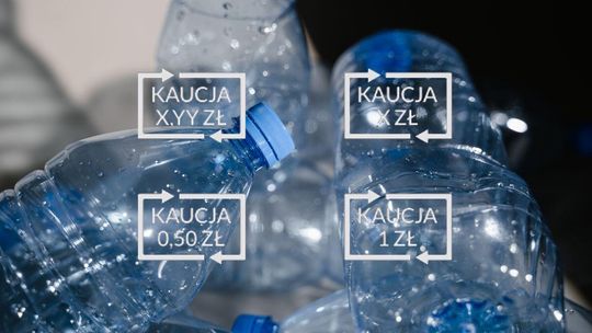 zdjęcie przedstawia plastikowe butelki