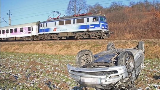 Kierujący miał wiele szczęścia