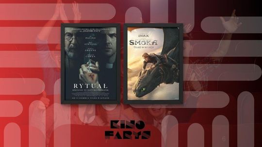 Plakaty filmów wyświetlanych w kinie Farys w Bieczu
