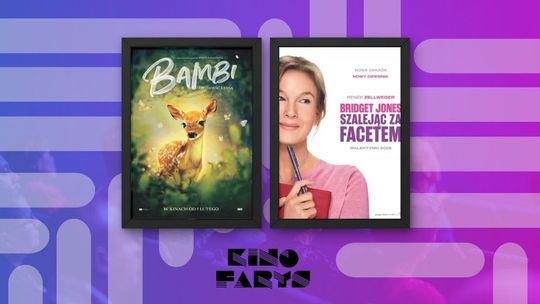 Plakaty filmów wyświetlanych w kinie Farys w Bieczu