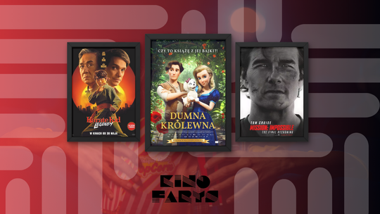 Plakaty filmów wyświetlanych w kinie Farys w Bieczu